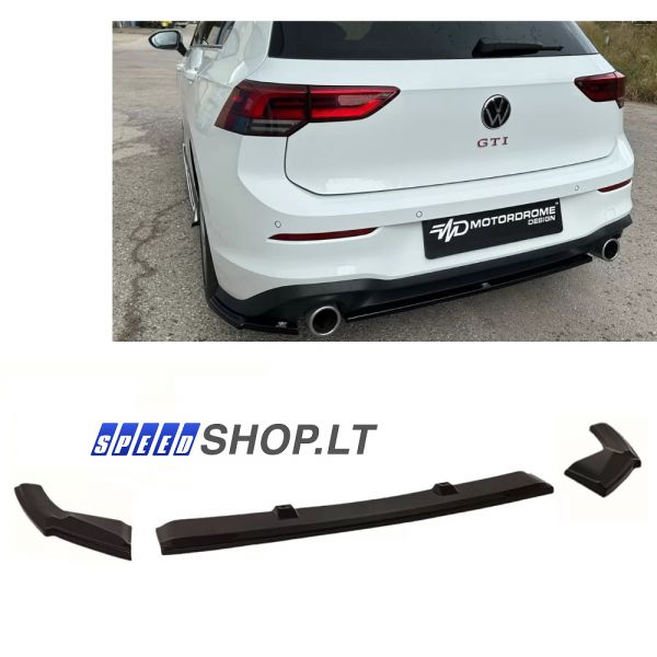 GOLF 8 GTI galinio bamperio spoileris